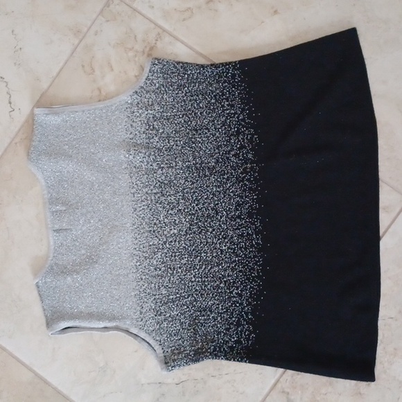 Ruby Rd. Sparkly Metallic Top - Picture 4 of 7